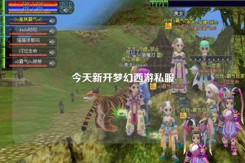 今天新开梦幻西游私服